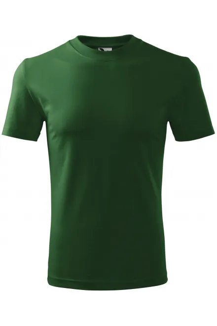 Camiseta de peso pesado - botella verde, L