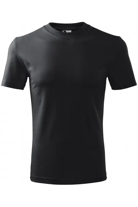 Camiseta de peso pesado - gris ébano, L