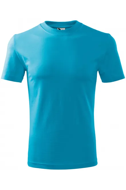 Camiseta de peso pesado - turquesa, L