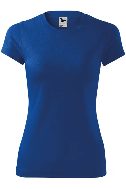 Camiseta deportiva para mujer - azul real, S