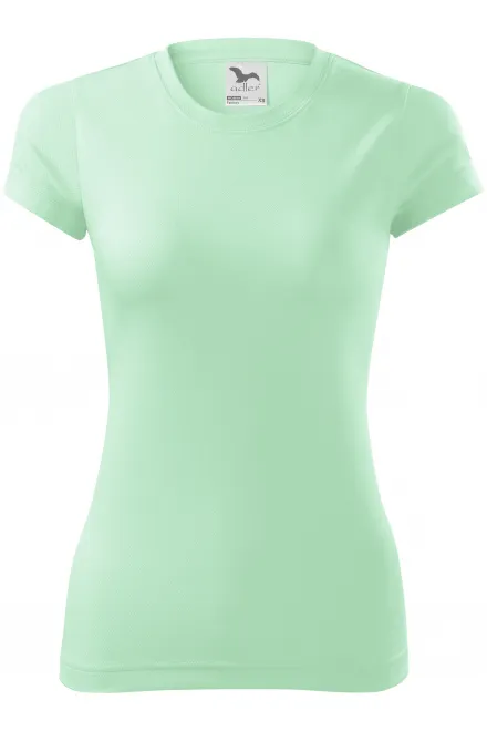 Camiseta deportiva para mujer - menta clara, S