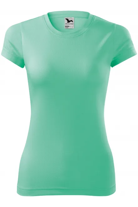 Camiseta deportiva para mujer - menta, S