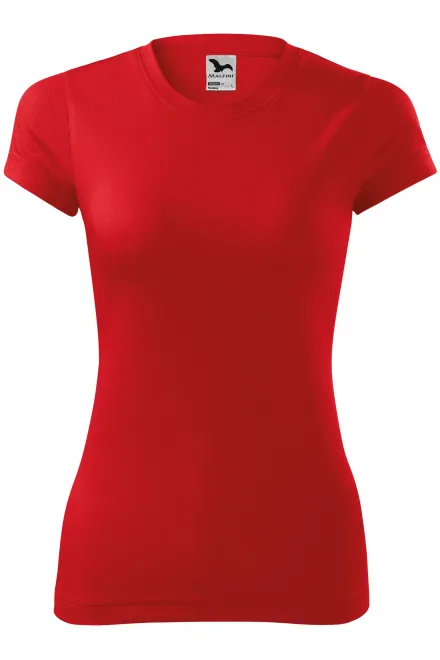 Camiseta deportiva para mujer - rojo, S