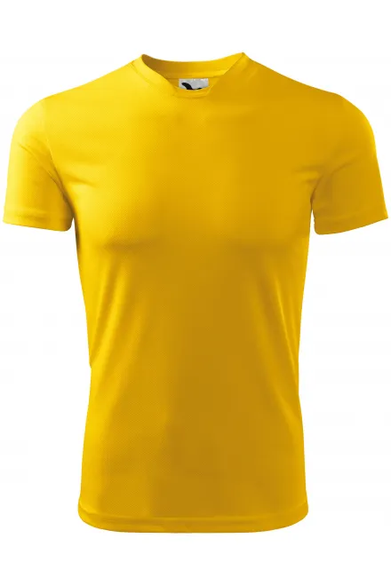 Camiseta deportiva para niños - amarillo, 146 cm / 10 años