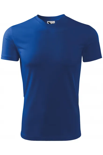 Camiseta deportiva para niños - azul real, 146 cm / 10 años