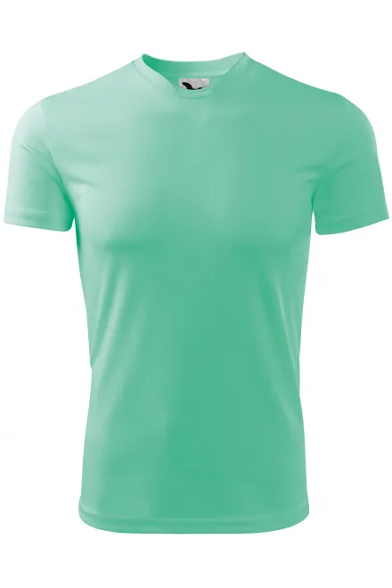 Camiseta deportiva para niños - menta, 146 cm / 10 años