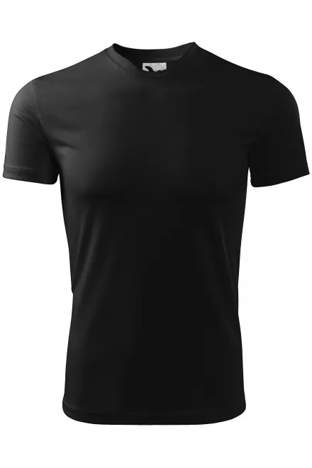 Camiseta deportiva para niños - negro, 146 cm / 10 años
