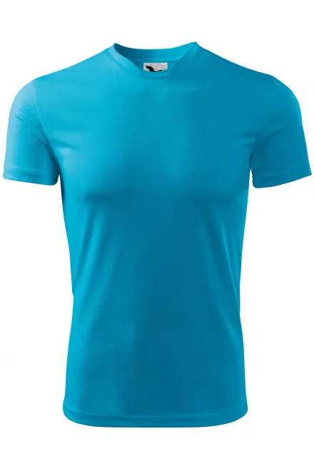 Camiseta deportiva para niños - turquesa, 146 cm / 10 años