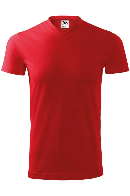 Camiseta gruesa de manga corta - rojo, XL