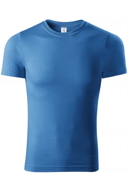 Camiseta ligera de manga corta - azul claro, XL