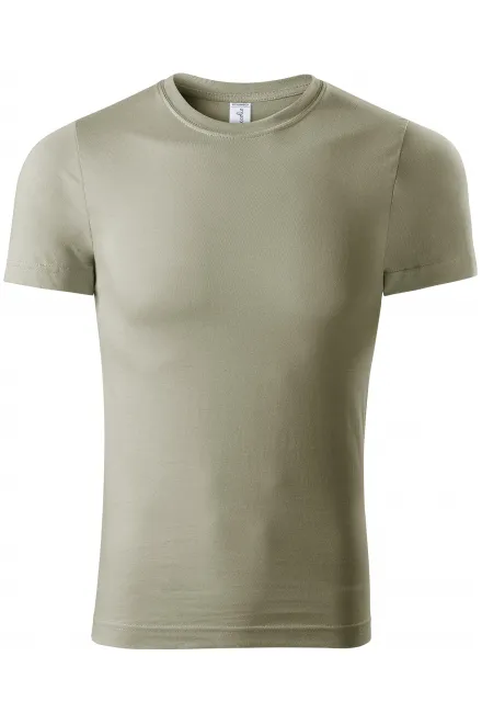 Camiseta ligera de manga corta - caqui brillante, XL