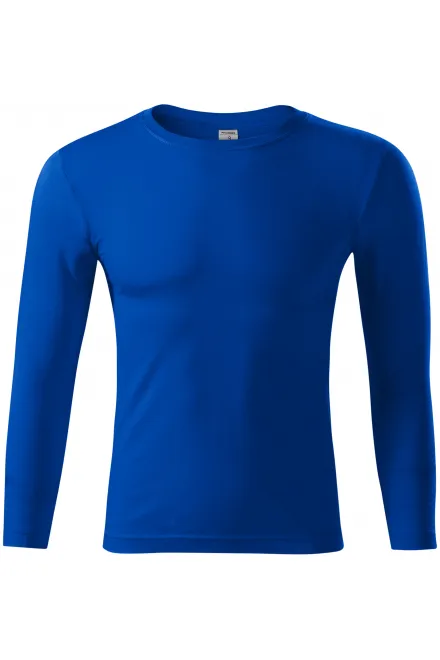 Camiseta ligera de manga larga - azul real, L