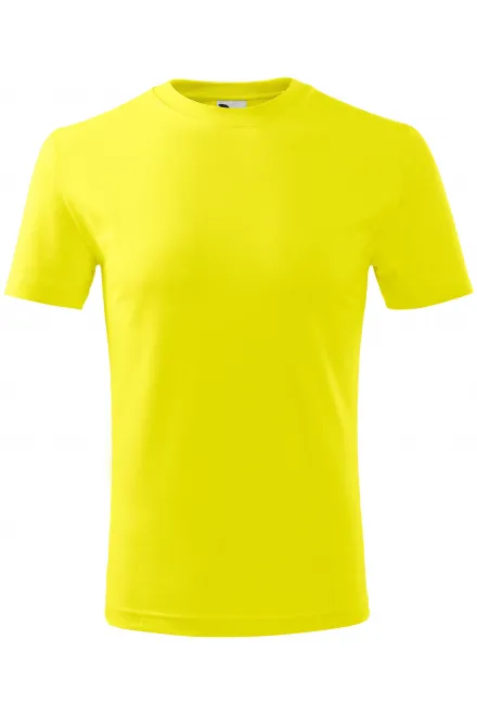 Camiseta ligera para niños - limón amarillo, 158 cm / 12 años