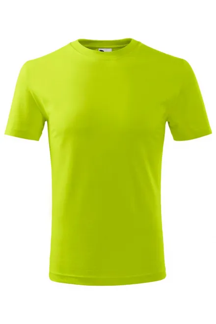 Camiseta ligera para niños - verde lima, 158 cm / 12 años
