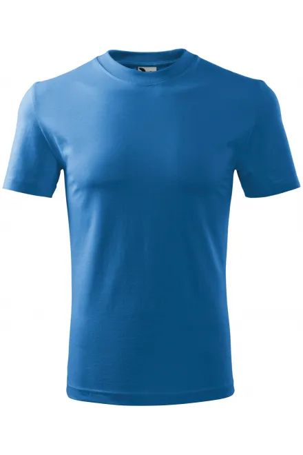 Camiseta sencilla para niños - azul claro, 134 cm / 8 años