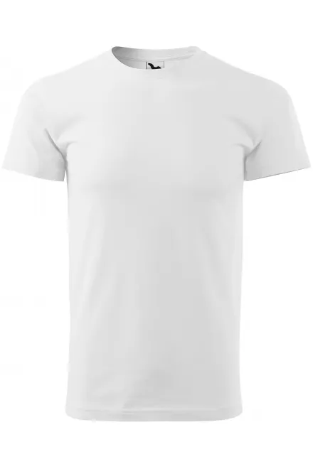 Camiseta simple para hombre - blanco, XS
