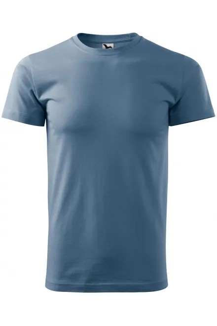 Camiseta simple para hombre - denim, XS