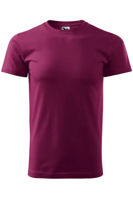 Camiseta simple para hombre - fucsia, XS