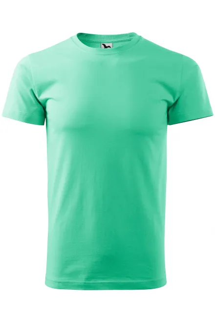 Camiseta simple para hombre - menta, XS