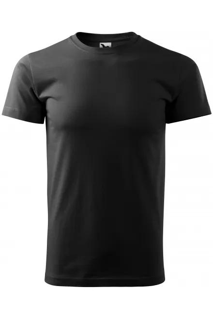 Camiseta simple para hombre - negro, XS