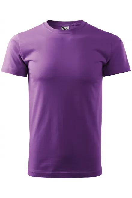 Camiseta simple para hombre - púrpura, XS
