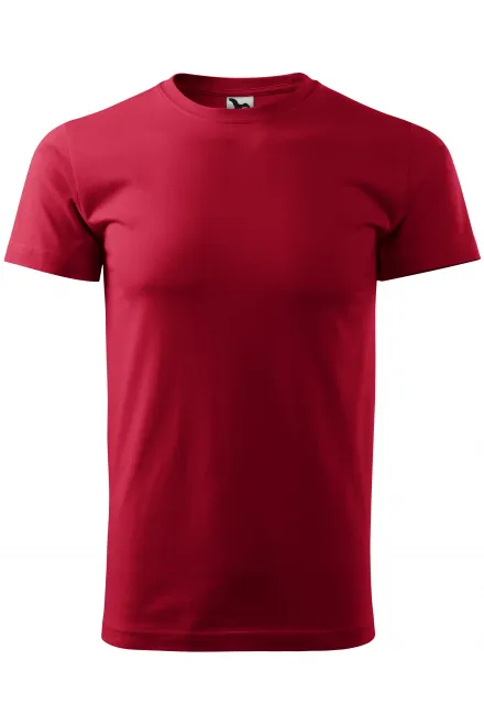 Camiseta simple para hombre - rojo marlboro, XS