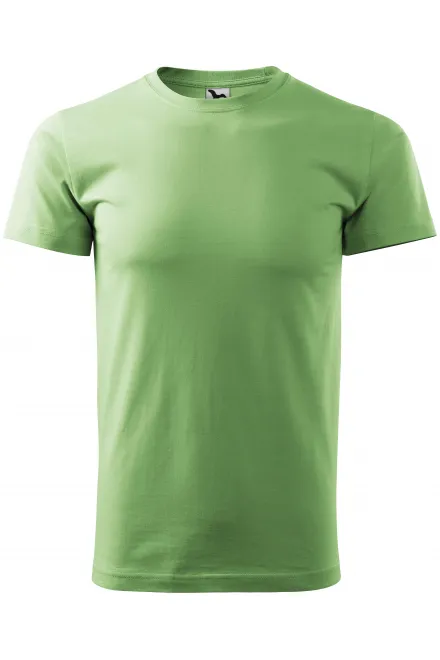 Camiseta simple para hombre - verde claro, XS