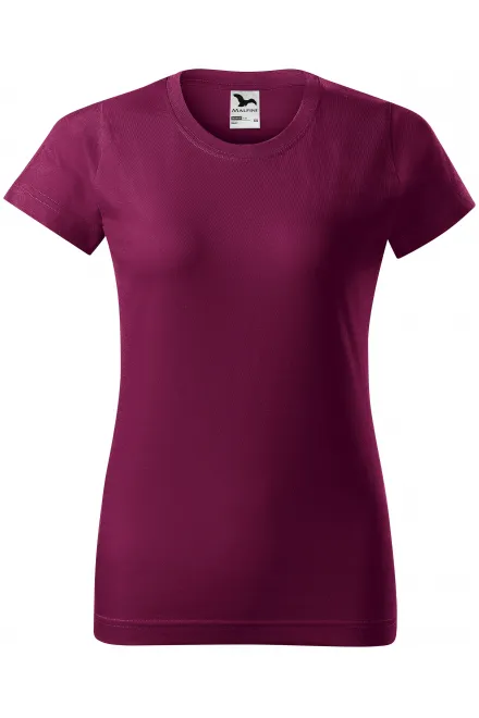 Camiseta simple para mujer - fucsia, XS