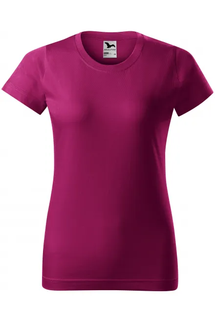 Camiseta simple para mujer - fucsia, XS