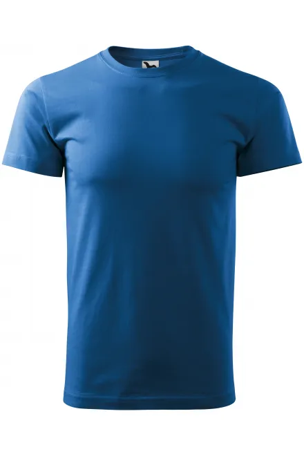 Camiseta unisex de mayor peso - azul claro, L