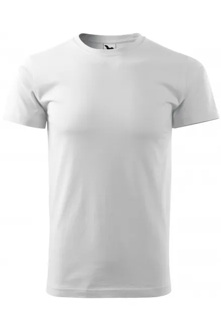 Camiseta unisex de mayor peso - blanco, L