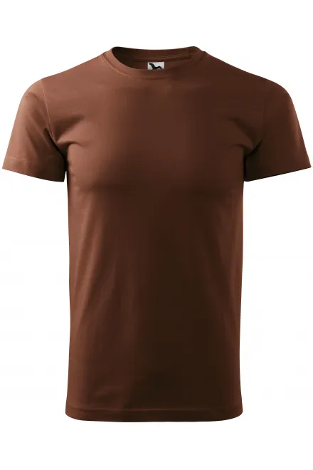Camiseta unisex de mayor peso - chocolate, L