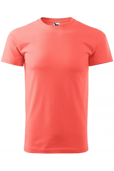 Camiseta unisex de mayor peso - coral, L