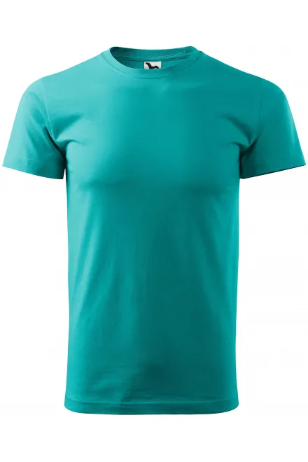 Camiseta unisex de mayor peso - verde esmeralda, L