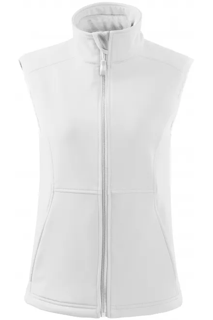 Chaleco ajustado para mujer - blanco, L