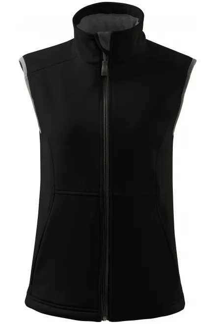 Chaleco ajustado para mujer - negro, L