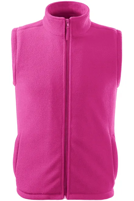 Chaleco polar clásico - fucsia, XS
