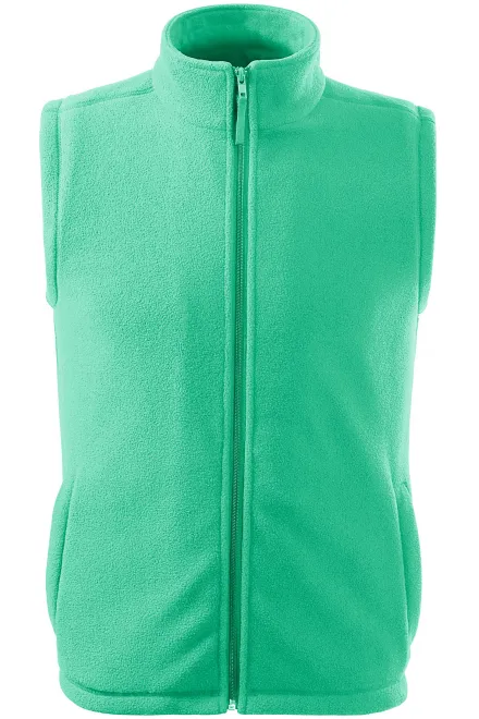 Chaleco polar clásico - menta, XS