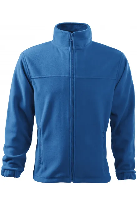 Chaqueta de lana para hombre - azul claro, XL