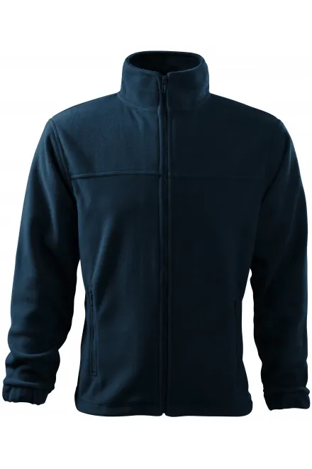 Chaqueta de lana para hombre - azul oscuro, XL