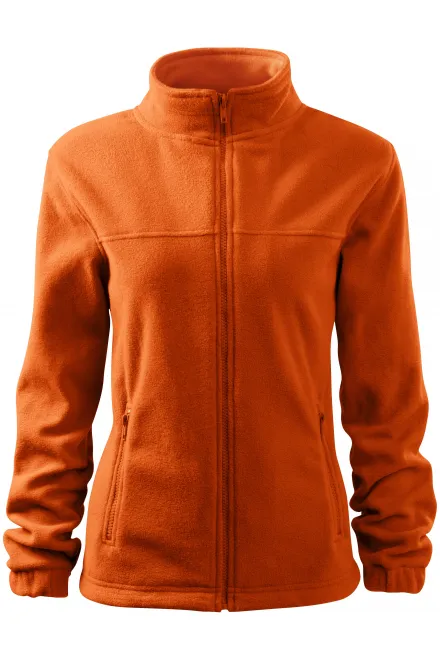 Chaqueta de lana para mujer - naranja, XS