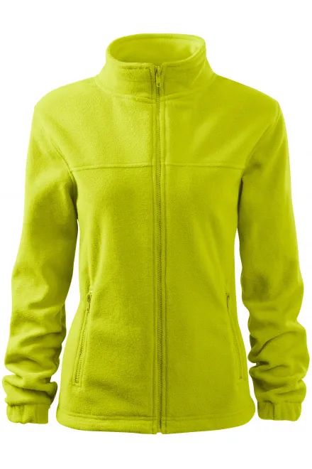 Chaqueta de lana para mujer - verde lima, XS