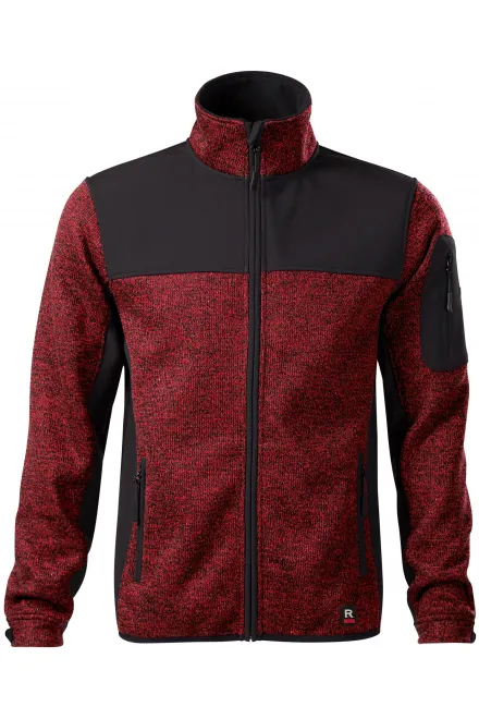 Chaqueta de tiempo libre para hombre - negro-rojo, L