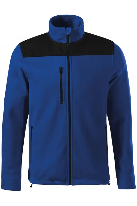 Chaqueta polar unisex cálida - azul real, L