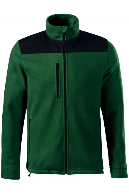 Chaqueta polar unisex cálida - botella verde, L