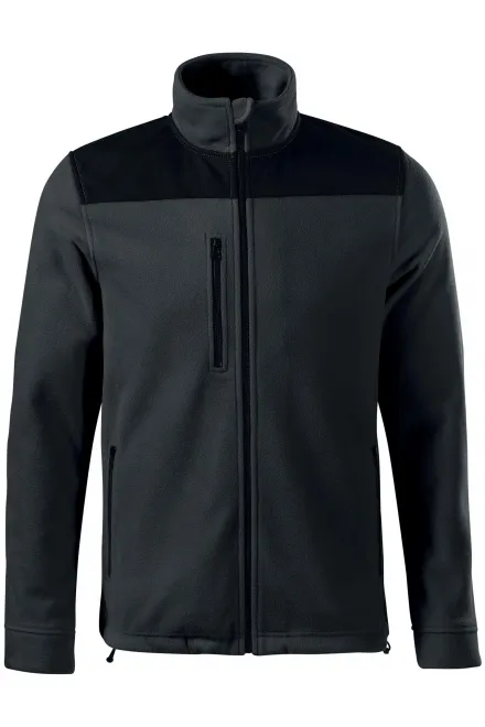 Chaqueta polar unisex cálida - gris ébano, L