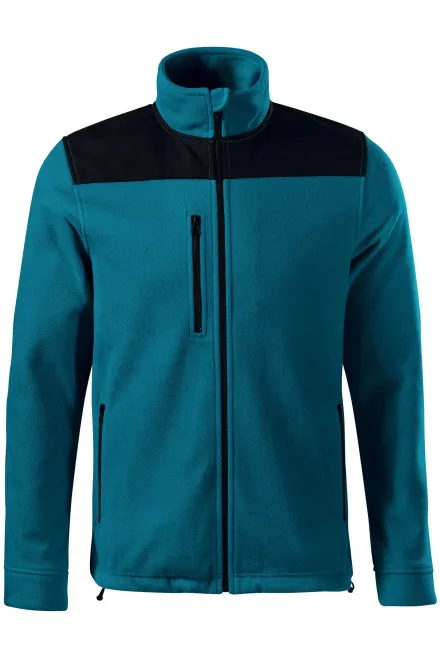 Chaqueta polar unisex cálida - petrol blue, L