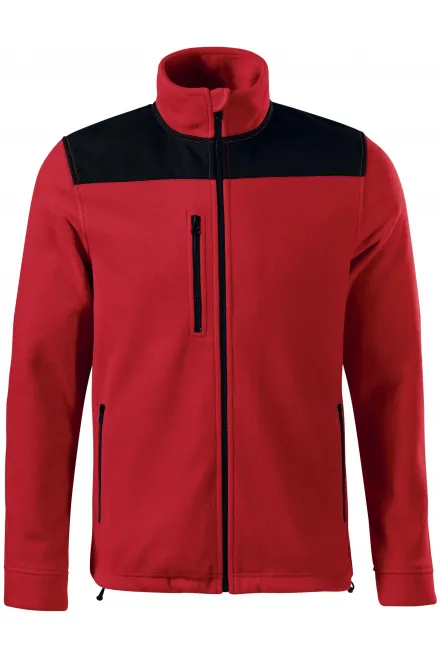 Chaqueta polar unisex cálida - rojo, L