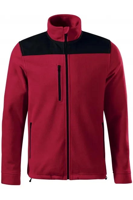 Chaqueta polar unisex cálida - rojo marlboro, L