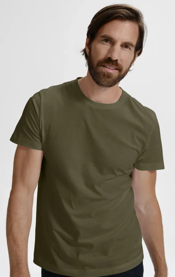 Camiseta simple para hombre, military Camiseta simple para hombre, military